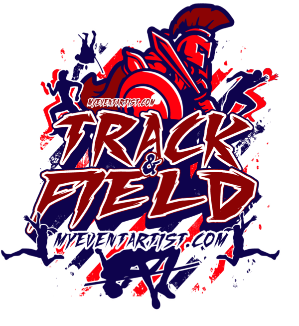 TRACK AND FIELD WARRIOR ADJUSTABLE LOGO DESIGN