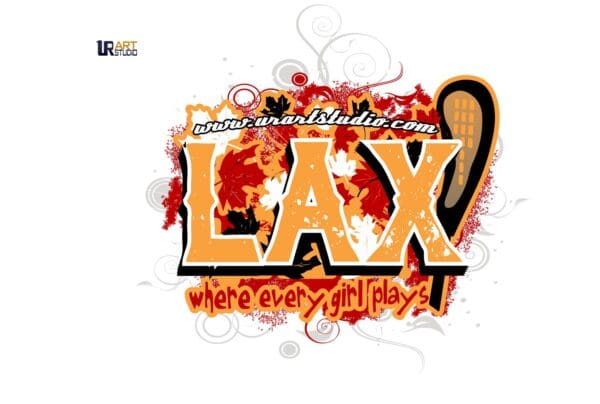 LAX VECTOR LOGO DESIGN FOR PRINT