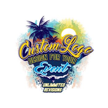 CUSTOM LOGO DESIGN FOR YOUR EVENT