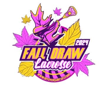 LACROSSE EVENT FALL DRAW VECTOR DESIGN FOR PRINT