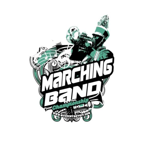 MARCHING BAND CHAMPIONSHIP VECTOR LOGO DESIGN FOR PRINT
