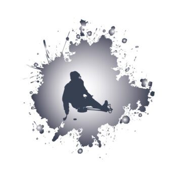 vector logo designs ready for print for sled hockey