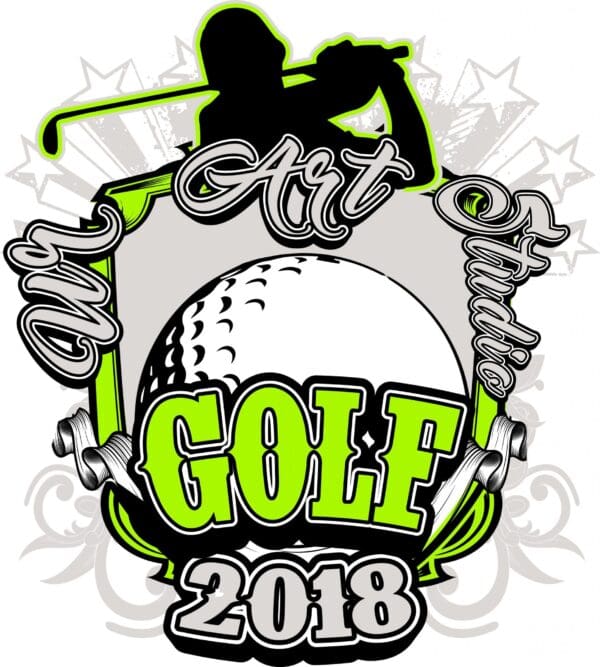 GOLF LACROSSE VECTOR LOGO DESIGN FOR PRINT