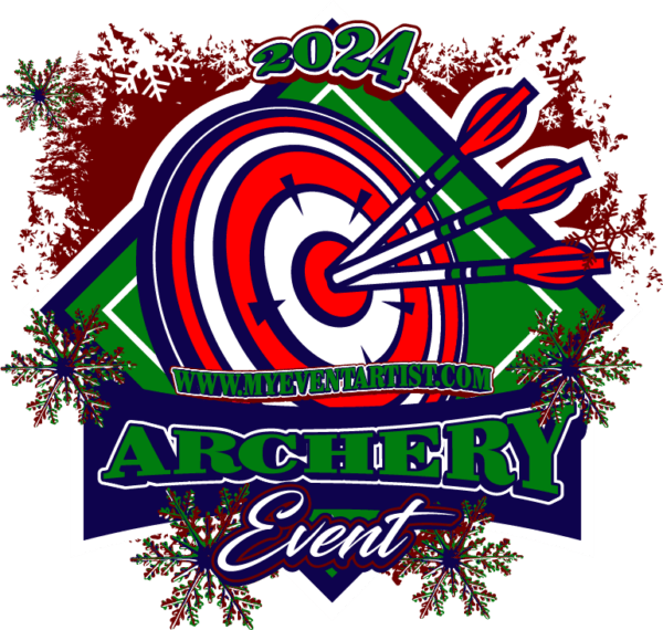 ARCHERY CHRISTMAS EVENT PRINT READY DESIGN 2