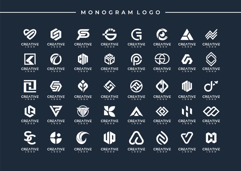 ONE COLOR COMPANY LOGO DESIGNS CONCEPTS