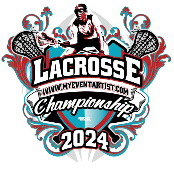 lacrosse championship event logo design for print-01