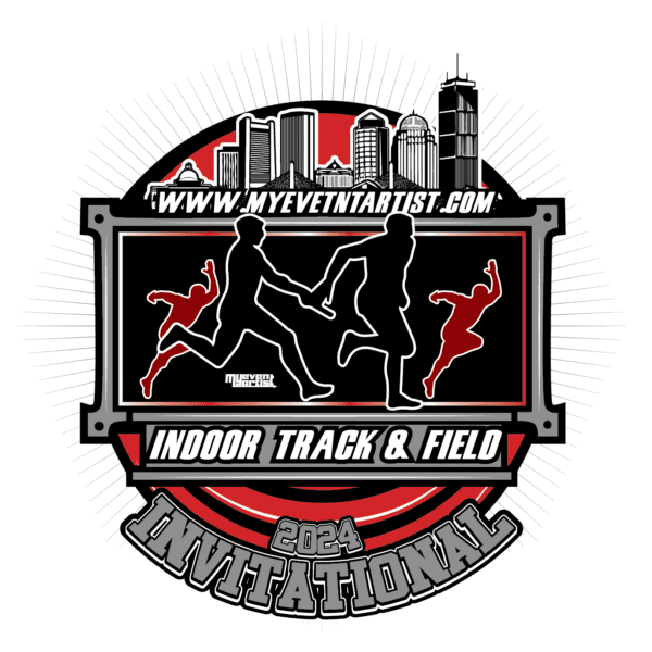 track and field invitational logo design for print-01