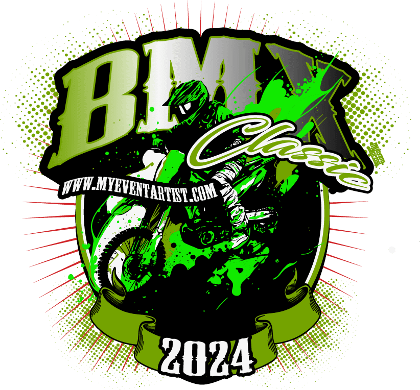 Power, Precision, and Pedal Fury: BMX Classic Print Ready Vector Logo Design