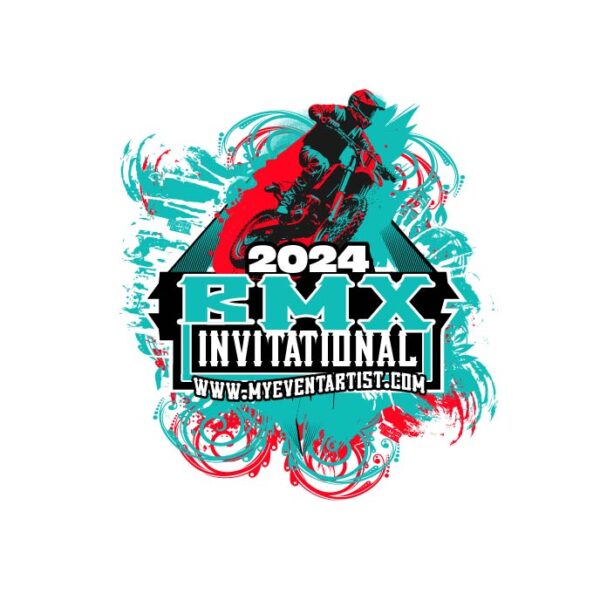 BMX INVITATIONAL EVENT PRINT READY VECTOR LOGO DESIGN 3