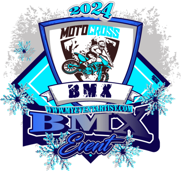 BMX WINTER EVENT VECTOR LOGO DESIGN READY FOR PRINT 2