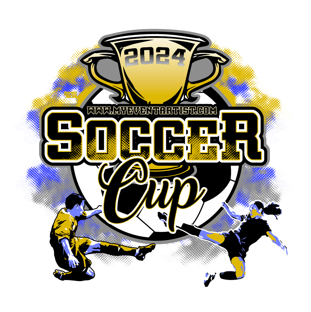 SOCCER CUP EVENT PRINT READY VECTOR DESIGN