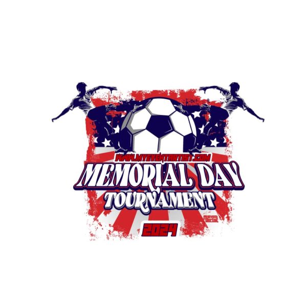 SOCCER MEMORIAL DAY EVENT PRINT READY VECTOR DESIGN