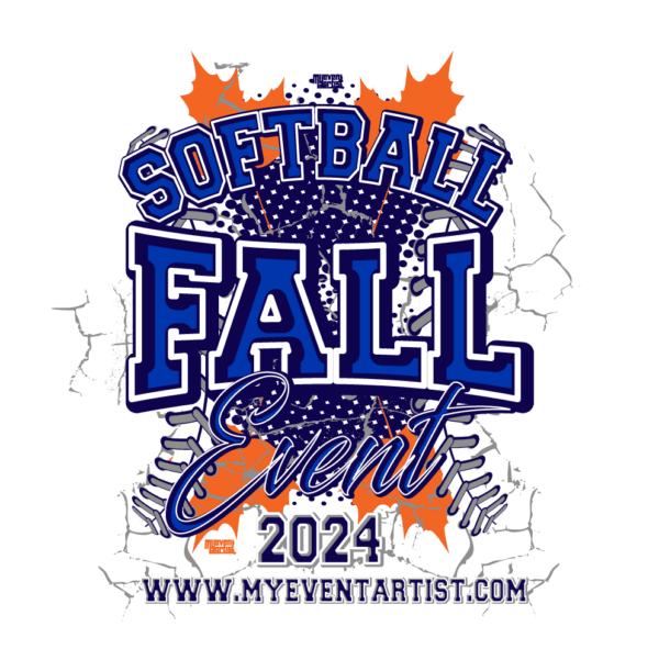 SOFTBALL FALL EVENT PRINT READY VECTOR DESIGN