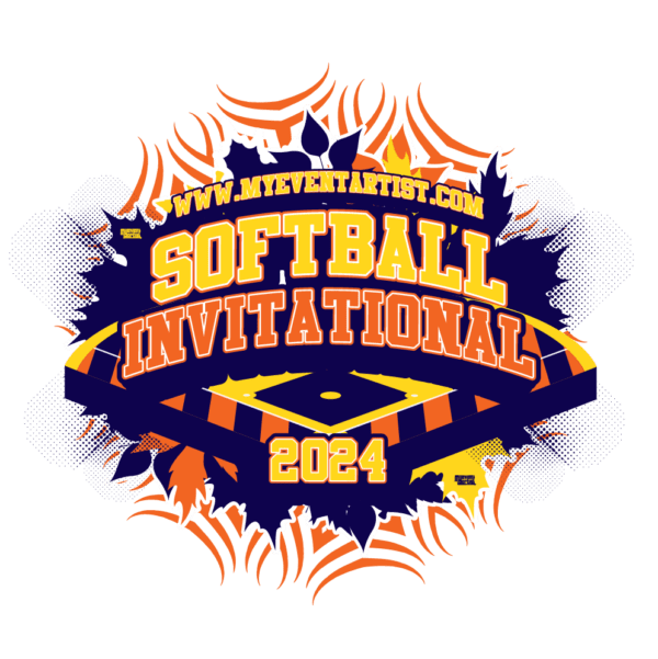 SOFTBALL INVITATIONAL EVENT PRINT READY VECTOR DESIGN