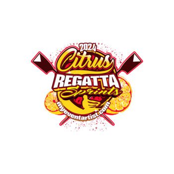 REGATTA SPRINTS CITRUS COMPETITION EVENT PRINT READY VECTOR LOGO DESIGN