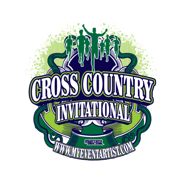 CROSS COUNTRY INVITATIONAL EVENT PRINT READY VECTOR DESIGN4-01