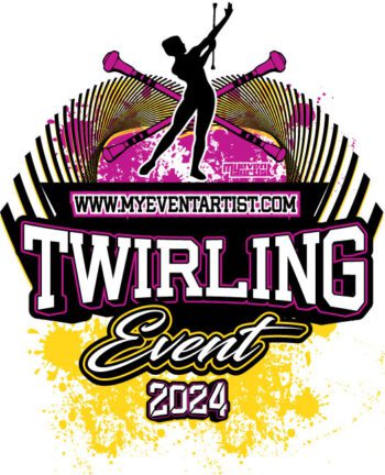 TWIRLING EVENT PRINT READY VECTOR DESIGN6