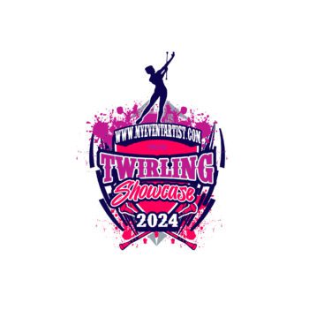 TWIRLING SHOWCASE EVENT PRINT READY VECTOR DESIGN8-01