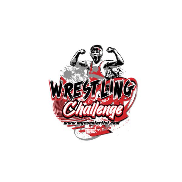 WRESTLING CHALLENGE EVENT ADJUSTABLE VECTOR DESIGN6-01