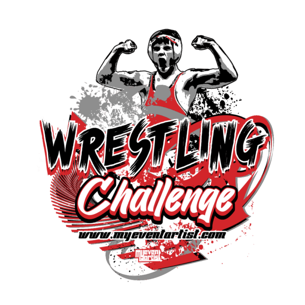 WRESTLING CHALLENGE EVENT ADJUSTABLE VECTOR DESIGN6-01