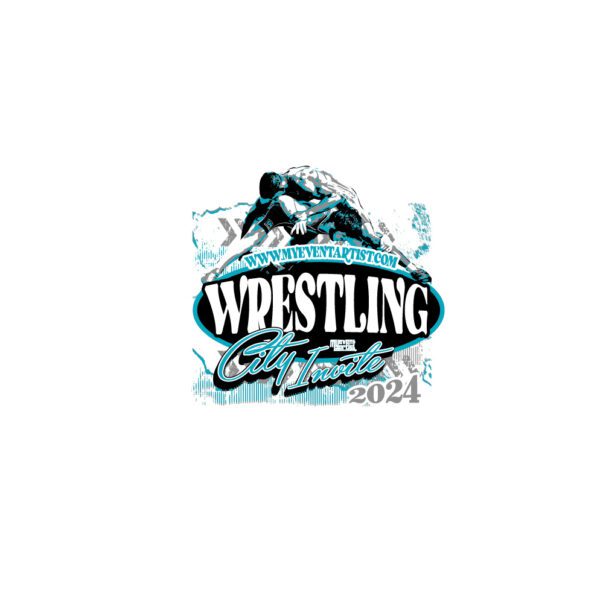 WRESTLING CITY INVITE EVENT ADJUSTABLE VECTOR DESIGN20-01