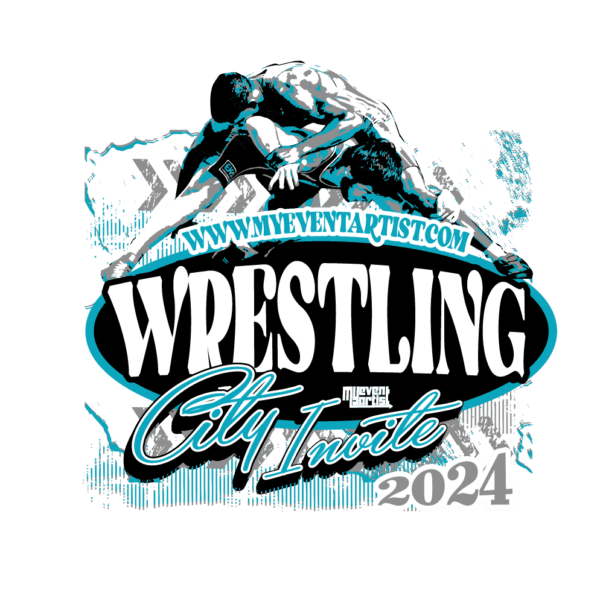 WRESTLING CITY INVITE EVENT ADJUSTABLE VECTOR DESIGN20-01