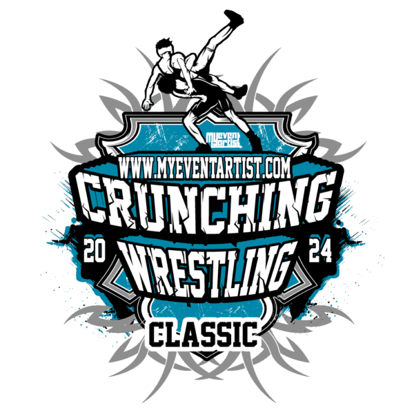 WRESTLING CRUNCHING WRESTLING CLASSIC EVENT ADJUSTABLE VECTOR DESIGN16-01