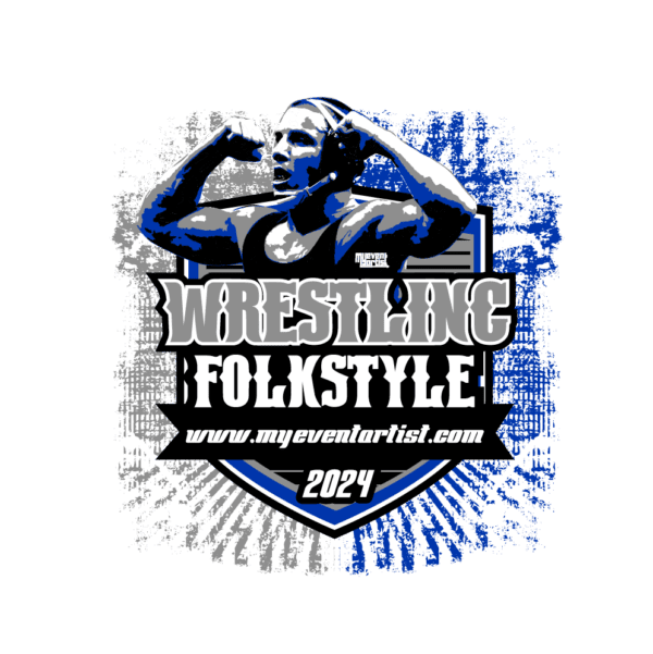 WRESTLING FOLKSTYLE CHAMPIONSHIPS EVENT ADJUSTABLE VECTOR DESIGN4-01