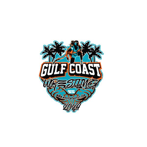 WRESTLING GULF COAST EVENT ADJUSTABLE VECTOR DESIGN9-01