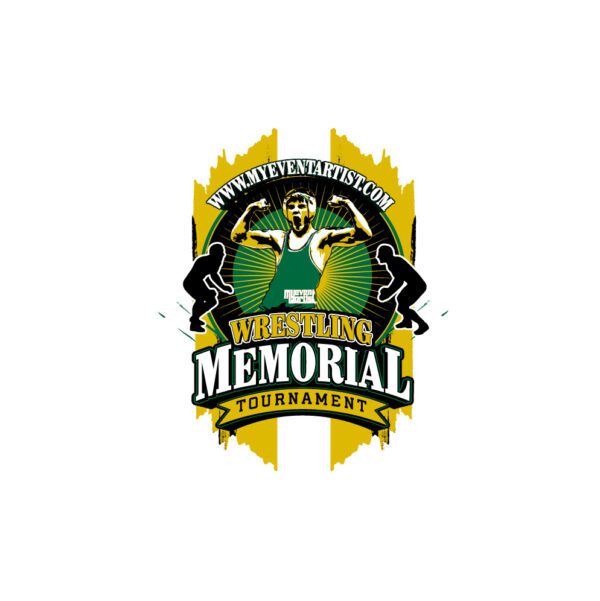 WRESTLING MEMORIAL TOURNAMENT EVENT ADJUSTABLE VECTOR DESIGN14-01