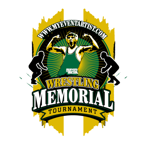 WRESTLING MEMORIAL TOURNAMENT EVENT ADJUSTABLE VECTOR DESIGN14-01