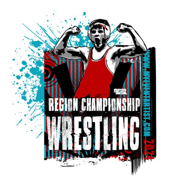 WRESTLING REGION CHAMPIONSHIP EVENT ADJUSTABLE VECTOR DESIGN1-01