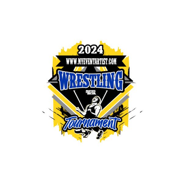 WRESTLING TOURNAMENT EVENT ADJUSTABLE VECTOR DESIGN17-01