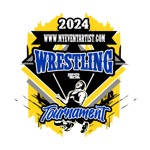 WRESTLING TOURNAMENT EVENT ADJUSTABLE VECTOR DESIGN17-01