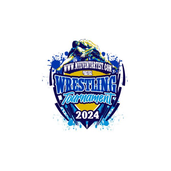 WRESTLING TOURNAMENT EVENT ADJUSTABLE VECTOR DESIGN5-01