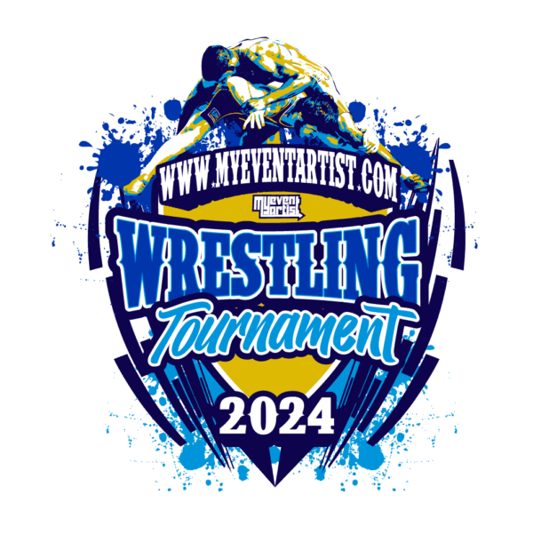 WRESTLING TOURNAMENT EVENT ADJUSTABLE VECTOR DESIGN5-01