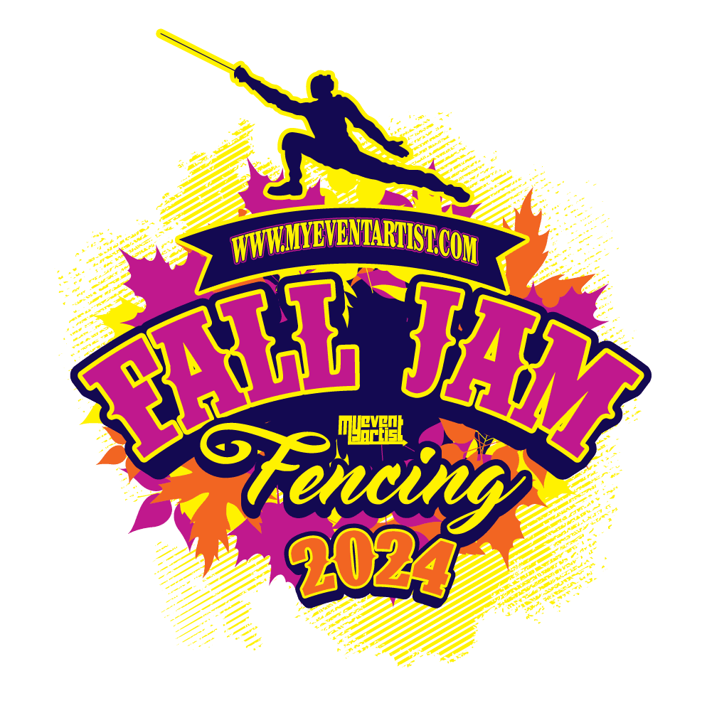 FENCING FALL JAM FENCING EVENT ADJUSTABLE VECTOR DESIGN3-01