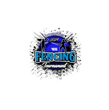 FENCING TOURNAMENT EVENT ADJUSTABLE VECTOR DESIGN5-01