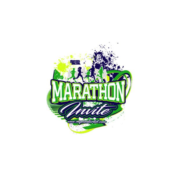 MARATHON INVITE EVENT ADJUSTABLE VECTOR DESIGN3-01