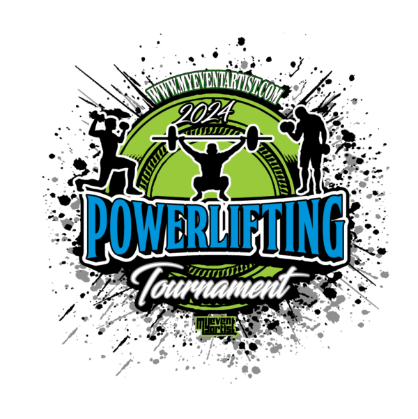 POWERLIFTING TOURNAMENT EVENT ADJUSTABLE VECTOR DESIGN4-01