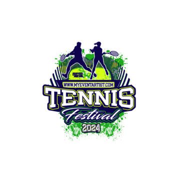 TENNIS FESTIVAL EVENT ADJUSTABLE VECTOR DESIGN2-01