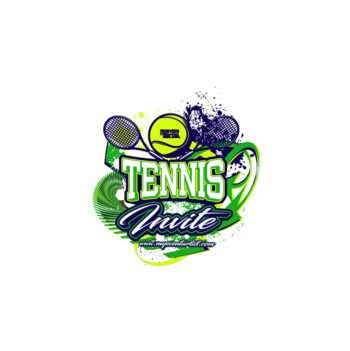 TENNIS INVITE EVENT ADJUSTABLE VECTOR DESIGN1-01