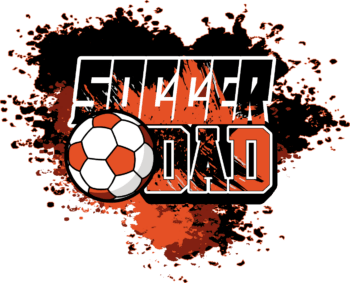 PRINT SOCCER DAD free vector tshirt design for your event