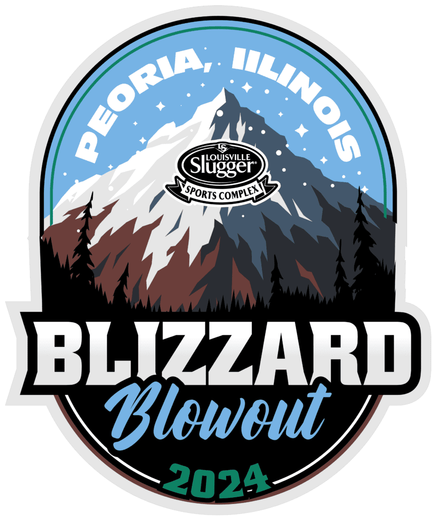 Evocative Logo Design for the Blizzard Blowout: A Showcase of Winter Sports Excellence