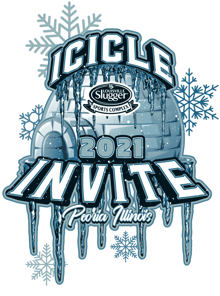 Icicle Invite Vector Logo Design for T-Shirt