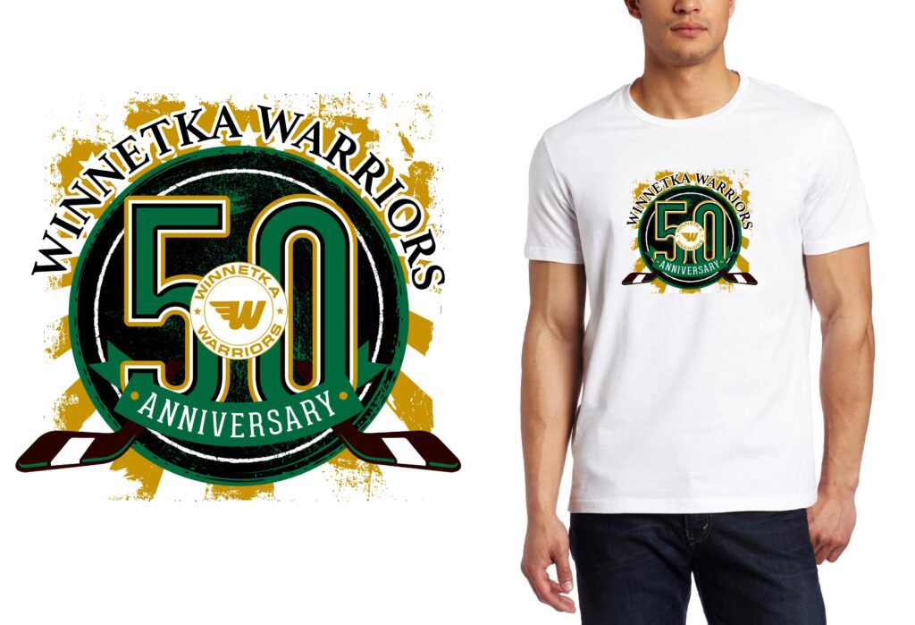 Custom Design for North Shore Warhawks Ice Hockey Event