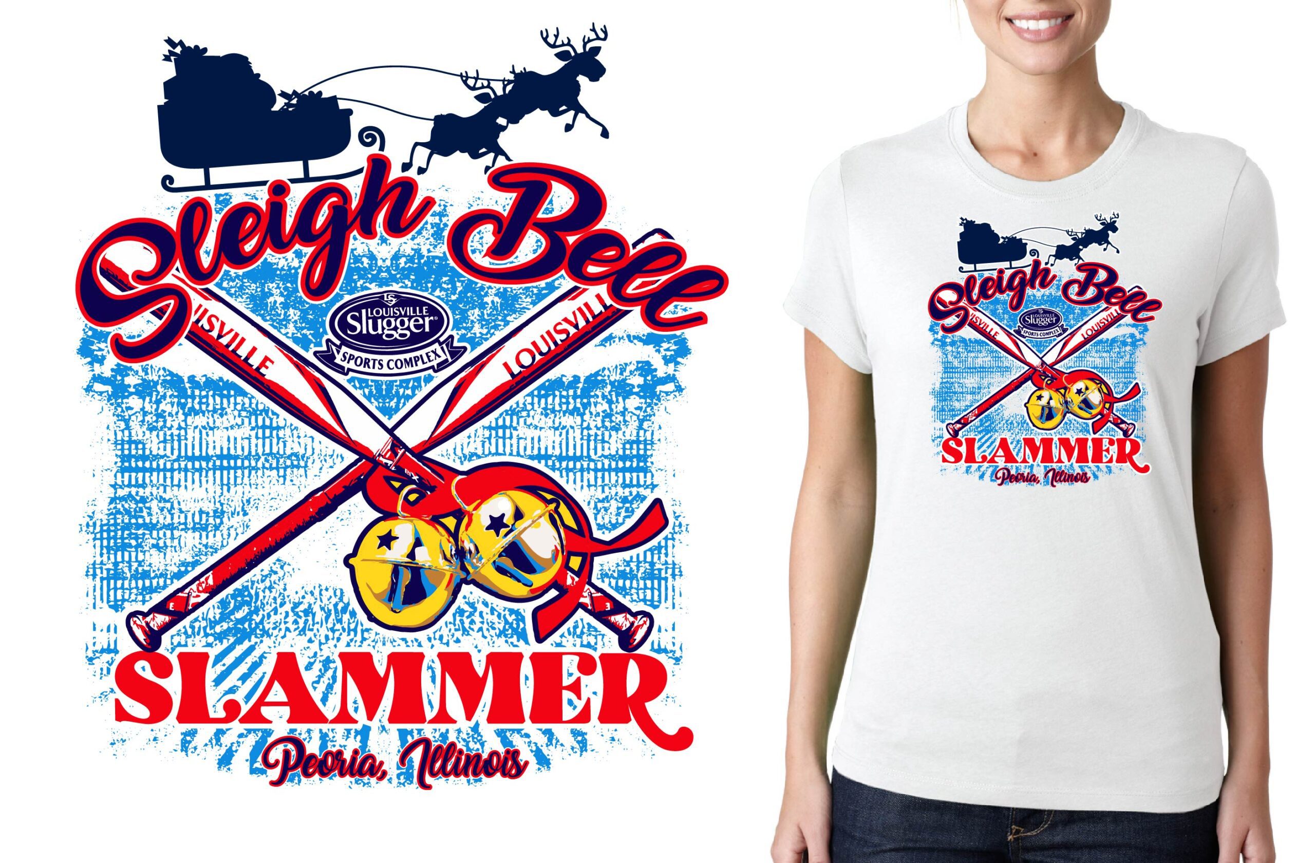 Transforming the Sleigh Bell Slammer: The Logo Design Journey for the Softball Event