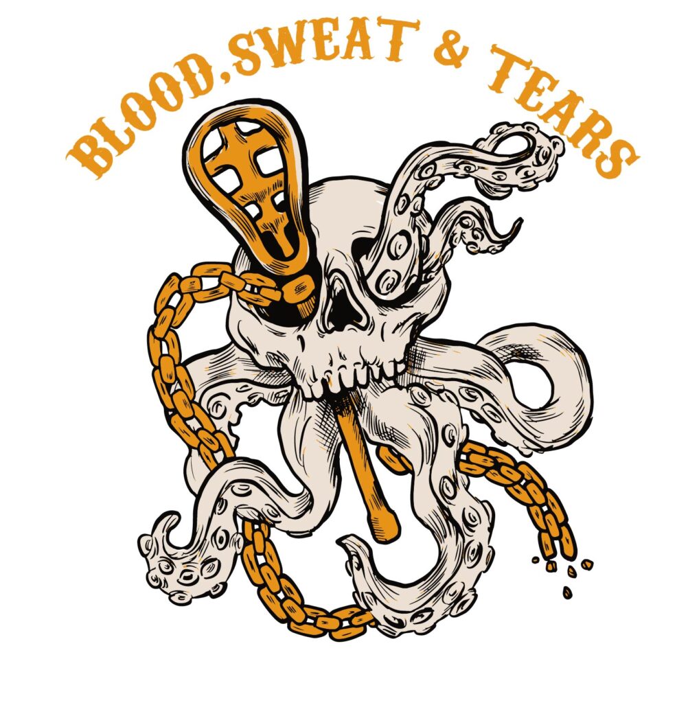 The Design Journey of the “Blood Sweat and Tears” Lacrosse Event Logo