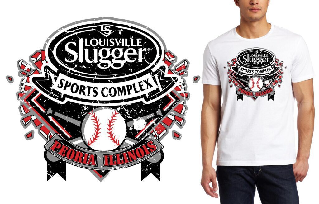 The Art of Crafting a Striking Baseball Logo with Black, Red, and Grey Colors