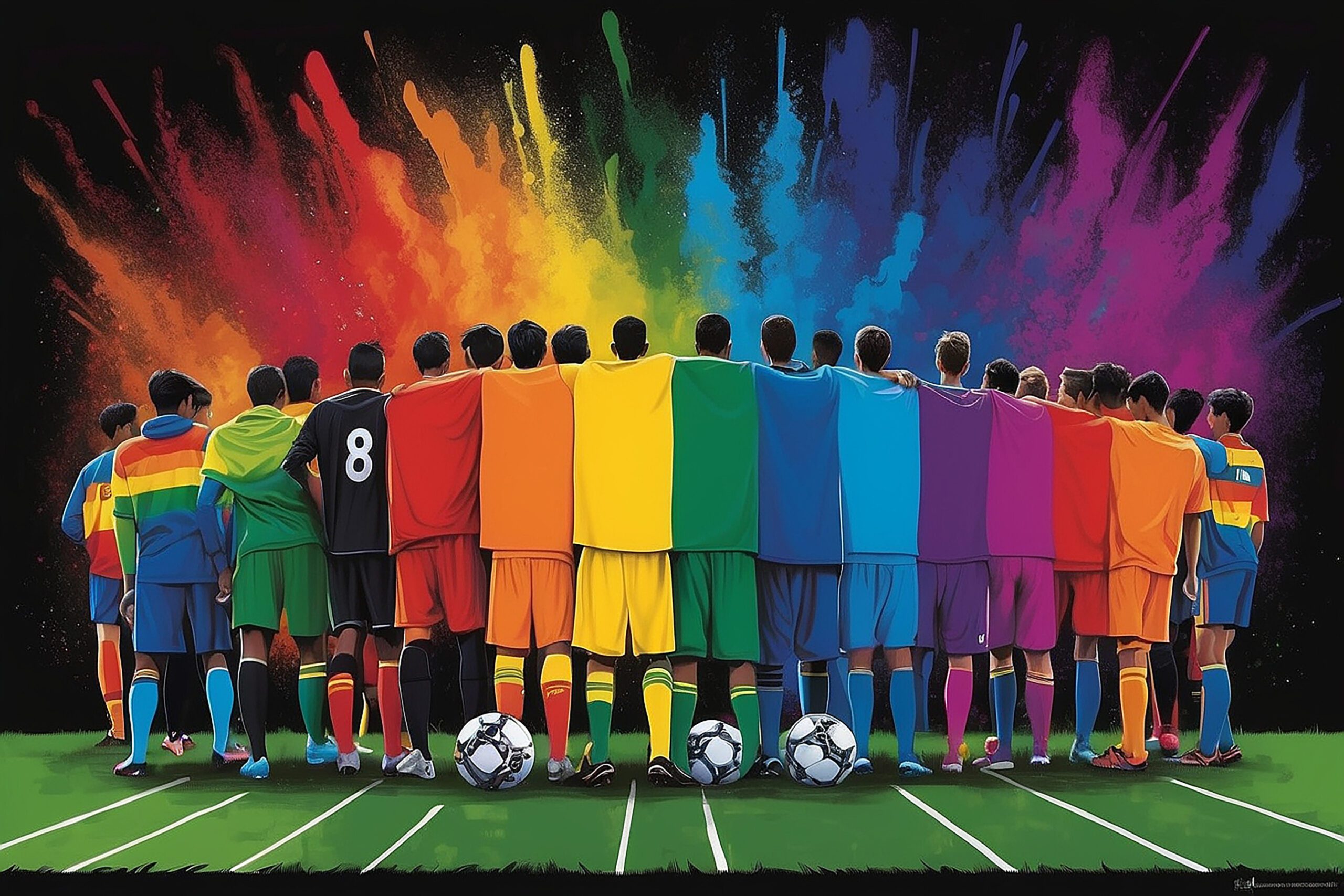 Rainbow of Representation: Logo Design for Inclusive Sports Events